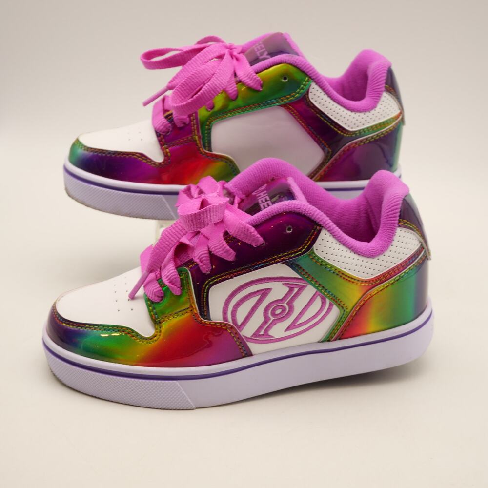 New Heelys Kids' Motion Plus Shoes Skates Little Kid  Girl's 2 Pink Rainbow